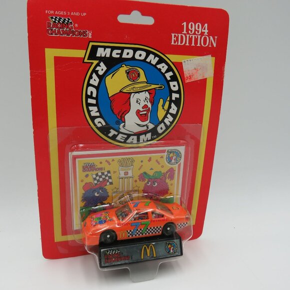 Set 4 Vintage McDonalds Racing Champions 1994 Die Cast Cars Original Packaging - Picture 3 of 16